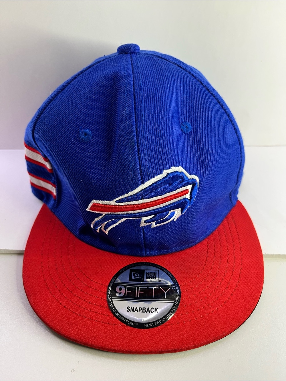New Era Kids Buffalo Bills Royal Blue & Red Snapback Cap